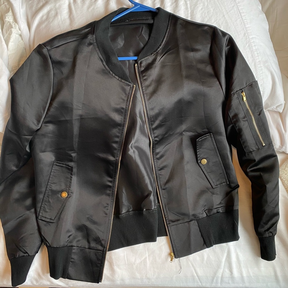 Silk black Nordstrom’s jackets